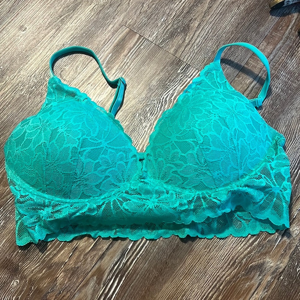 Pink push up bralette
